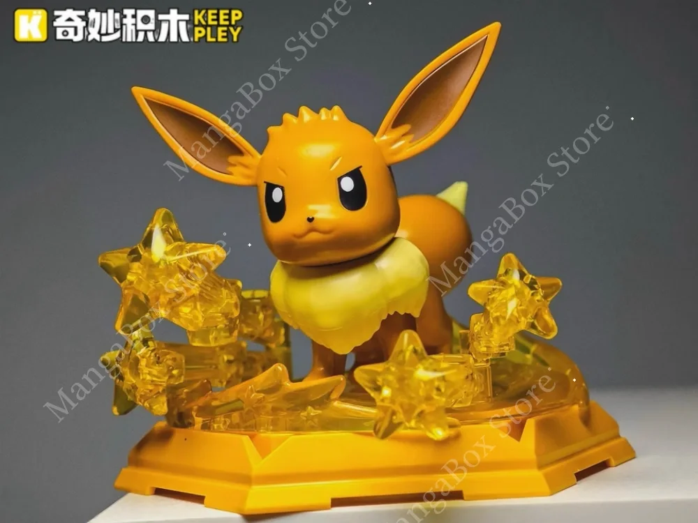 Zestaw figurek Keeppley PokéMon Charizard i Dragonite do składania, zabawka konstrukcyjna na prezenty urodzinowe