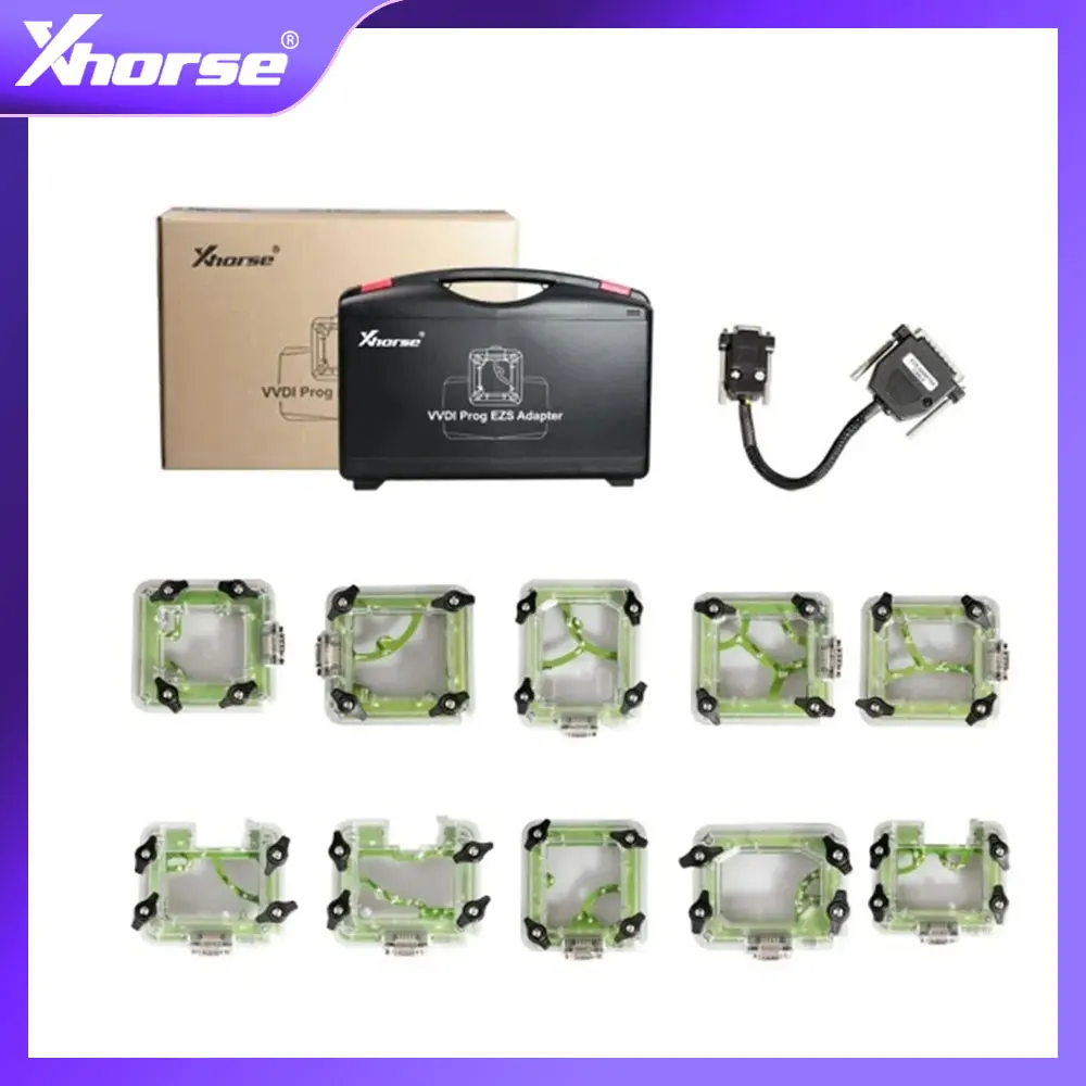 10pcs/set Xhorse VVDI Prog Benz EZS Connector EIS Adapters for Benz W164 W169 W203 W209 W211 SPRINTER Vito W639 W215 W220 W230