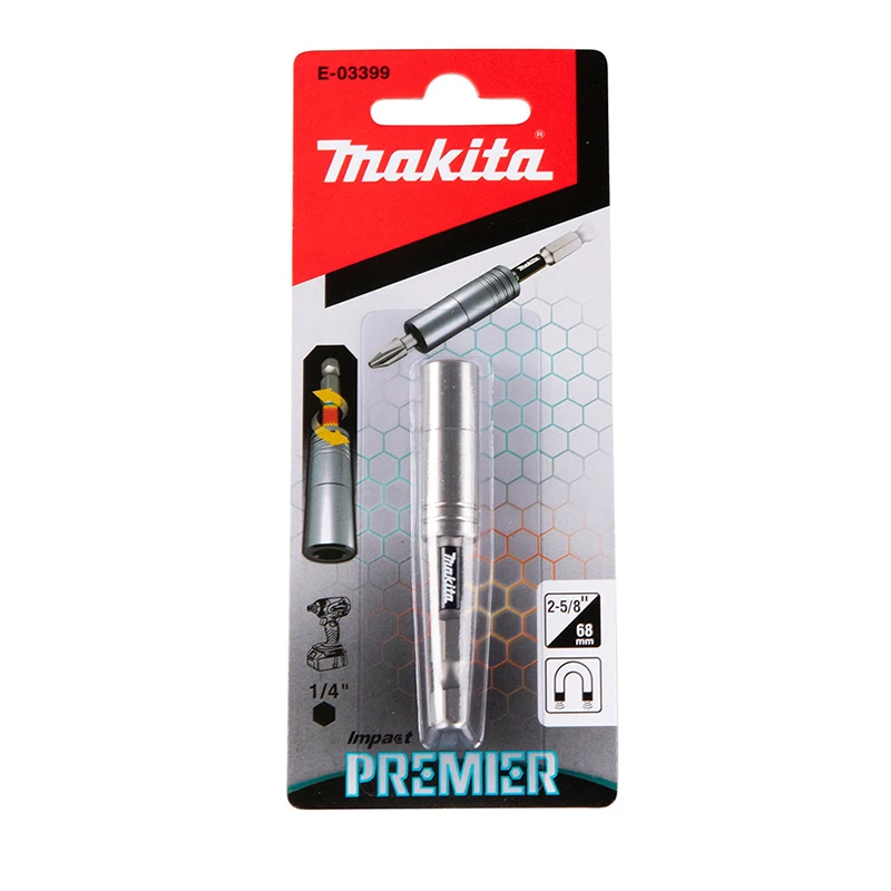 Makita E-03399 Hexagonal Handle Socket Bit Strong Magnetic Screwdriver Electric Drill Self tapping Driver Wind Extension Rod