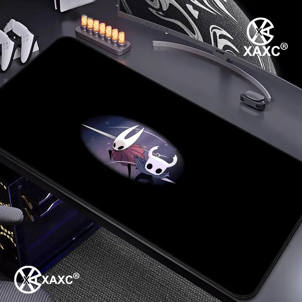 

H-Hollow Knight Characters Desk Mat High-Quality Desk Mat Silksong Merch Gaming Desk Mat Long Mouse Pad Unique Gift for Gamers