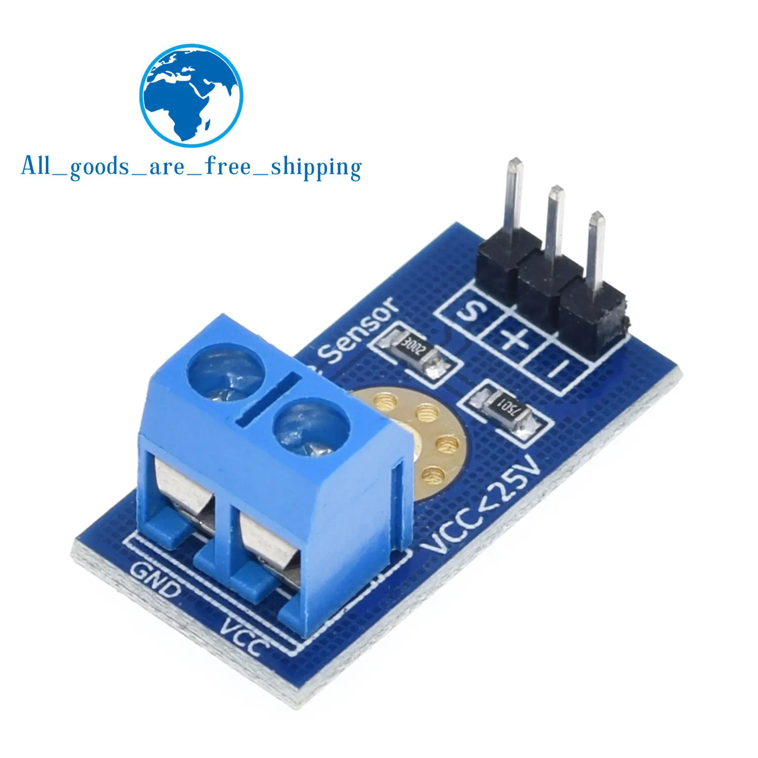 TZT 1/3pcs Standard Voltage Sensor Module Test Electronic Bricks For Robot For Arduino
