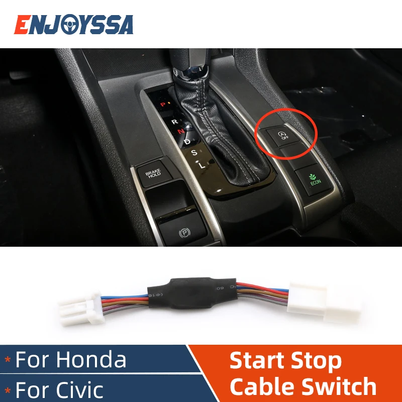 For Honda 10th Civic 11th Civic Automatic Stop Start Engine System Off Device Control Sensor Plug Start Stop Cancel