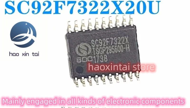 10pcs SC92F7322X20U TSOP-20 FLASH MCU