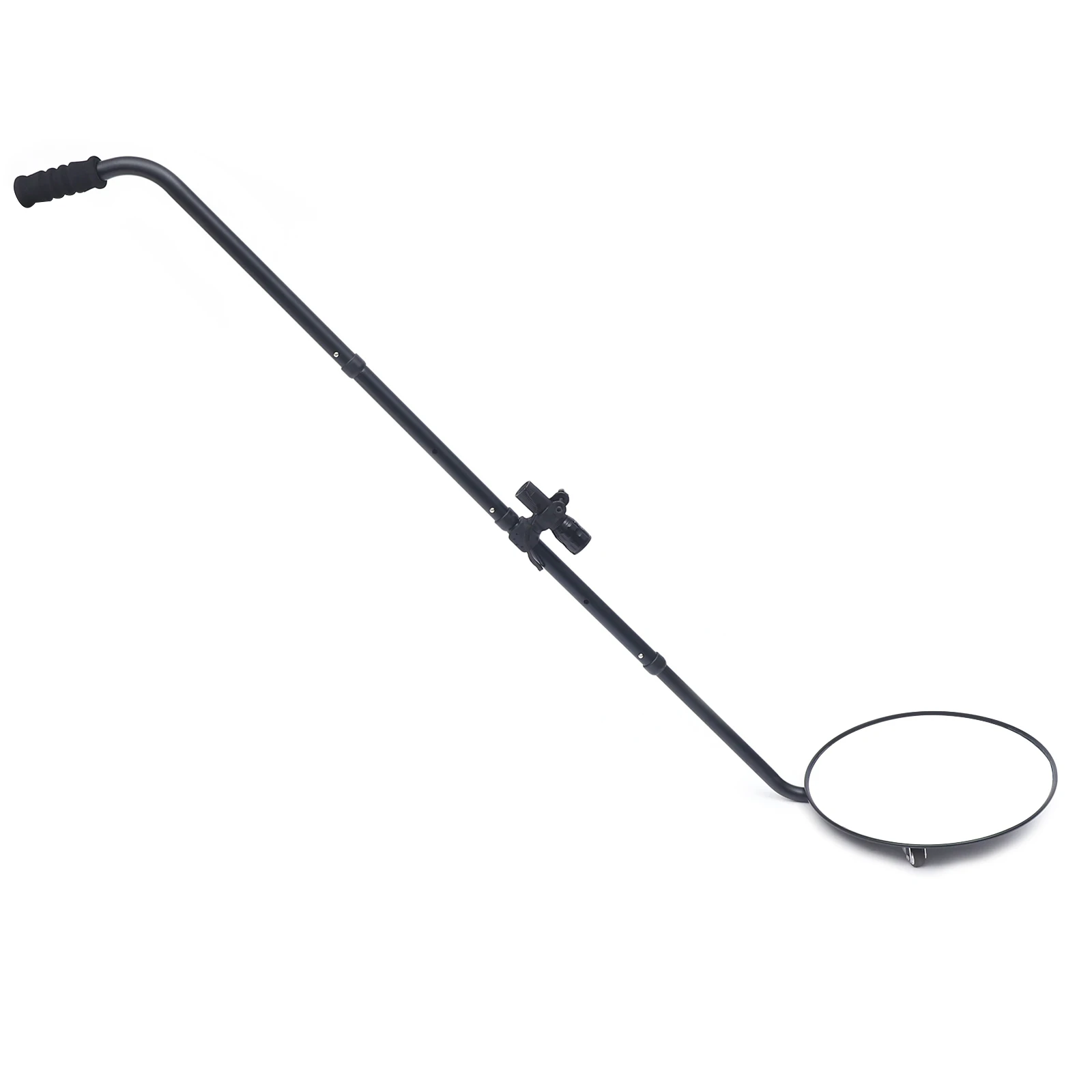 12'' Car Under Vehicle Inspection Mirror Security Mirror Wheel w/ LED Light US