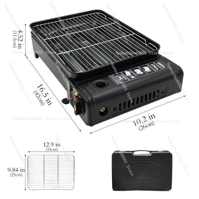 

BDZ-290A Portable Outdoor Gas BBQ Grill Camping Butane Stove