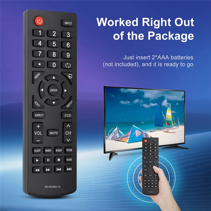 

Новый универсальный сменный пульт дистанционного управления для Insignia-Tv-Remote, совместимый для Insignia, аксессуары для светодиодных ЖК-телевизоров
