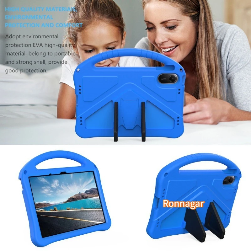 Etui EVA dla dzieci do Xiaomi Redmi Pad 2 2025 Pro 12.1 SE 2023 11 cali do Mi Pad 5 6 7 Odporne na wstrząsy etui na tablet EVA z uchwytem i podstawką Funda — zdjęcie produktu 6