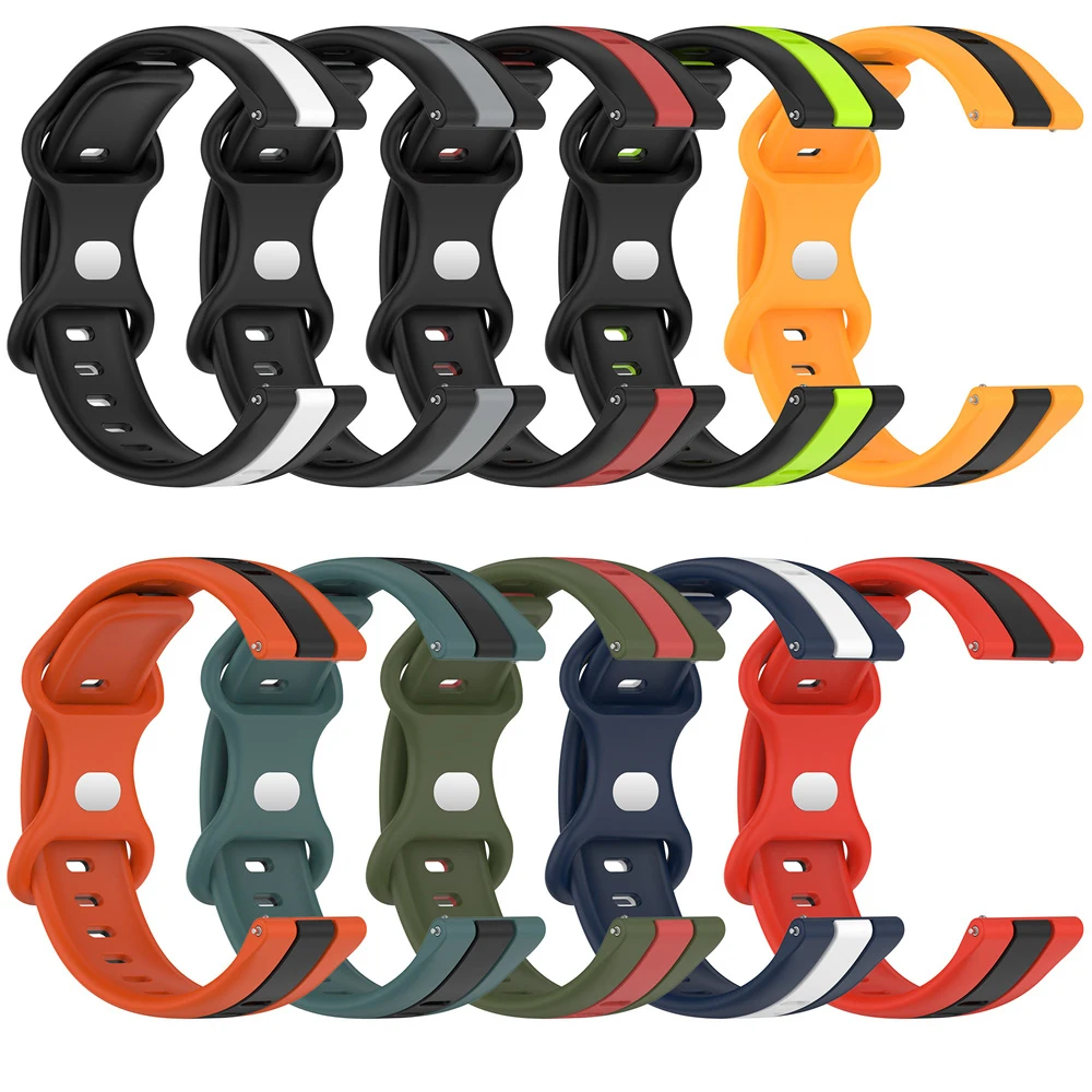 20/22mm Strap for Samsung Galaxy Watch 4/5/5pro 44mm 40mm Active 2 Band Gear 3 Sport Bracelet Samsung classics Watch4 46mm 42mm