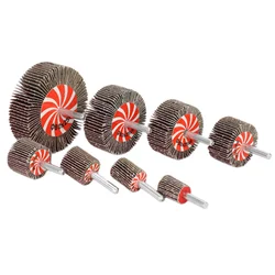 1 adet 16-80mm 60/80/120/240 Grit Zımpara flap zımpara Parlatma Taşlama Aksesuarları Aşındırıcı Disk 6mm Shank Dremel Döner Aracı