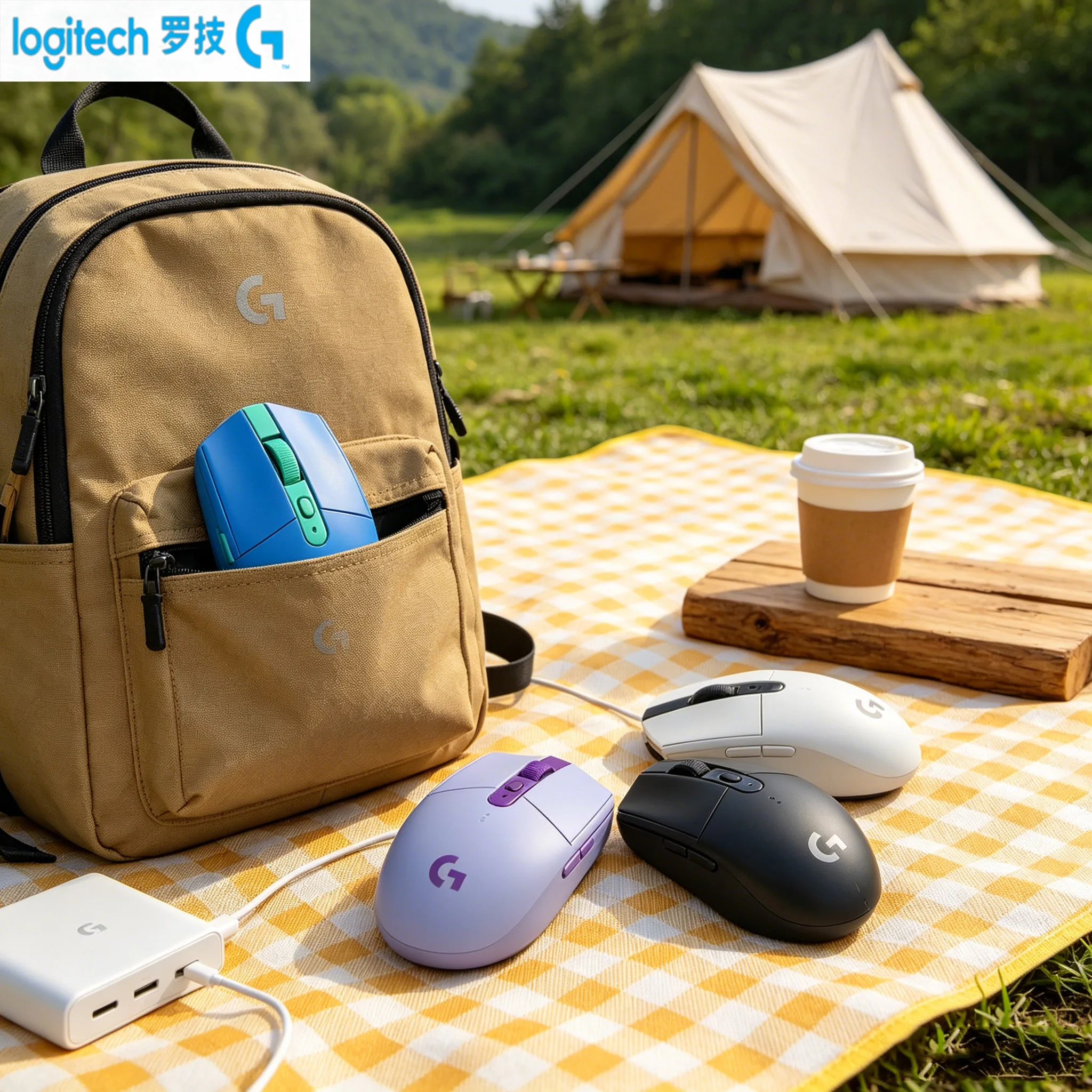 Logitech（G）G304 LIGHTSPEED Wireless Gaming Mouse, High Precision Cordless Mouse for PC Laptop Gaming & Office(No Driver Version)
