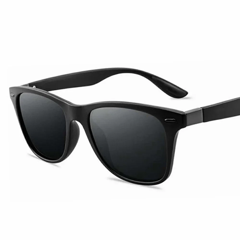 2025 Nuevas gafas de sol polarizadas cuadradas de moda para mujer, gafas UV400 para hombre, gafas de sol clásicas de diseño de marca Retro para