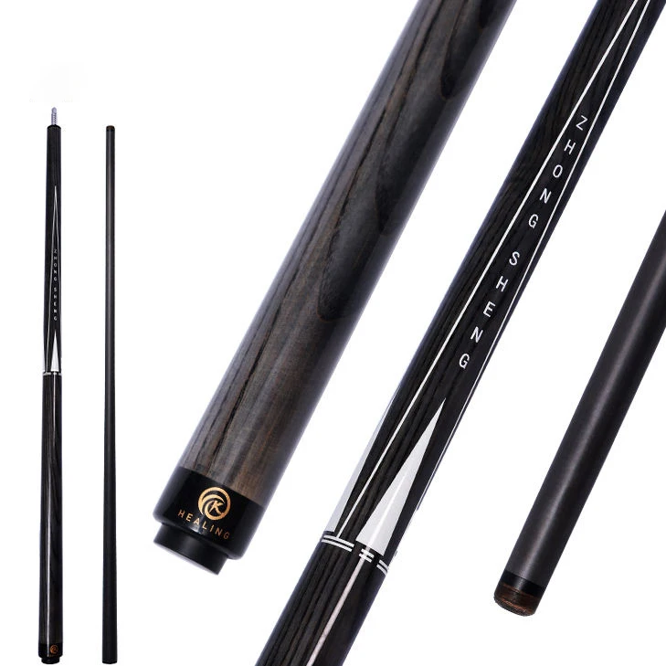 

1/2 Stainless Steel Center Joint Snooker Billiard Cue 12.4mm Pool Stick 19-20 Ounce Pool Cue