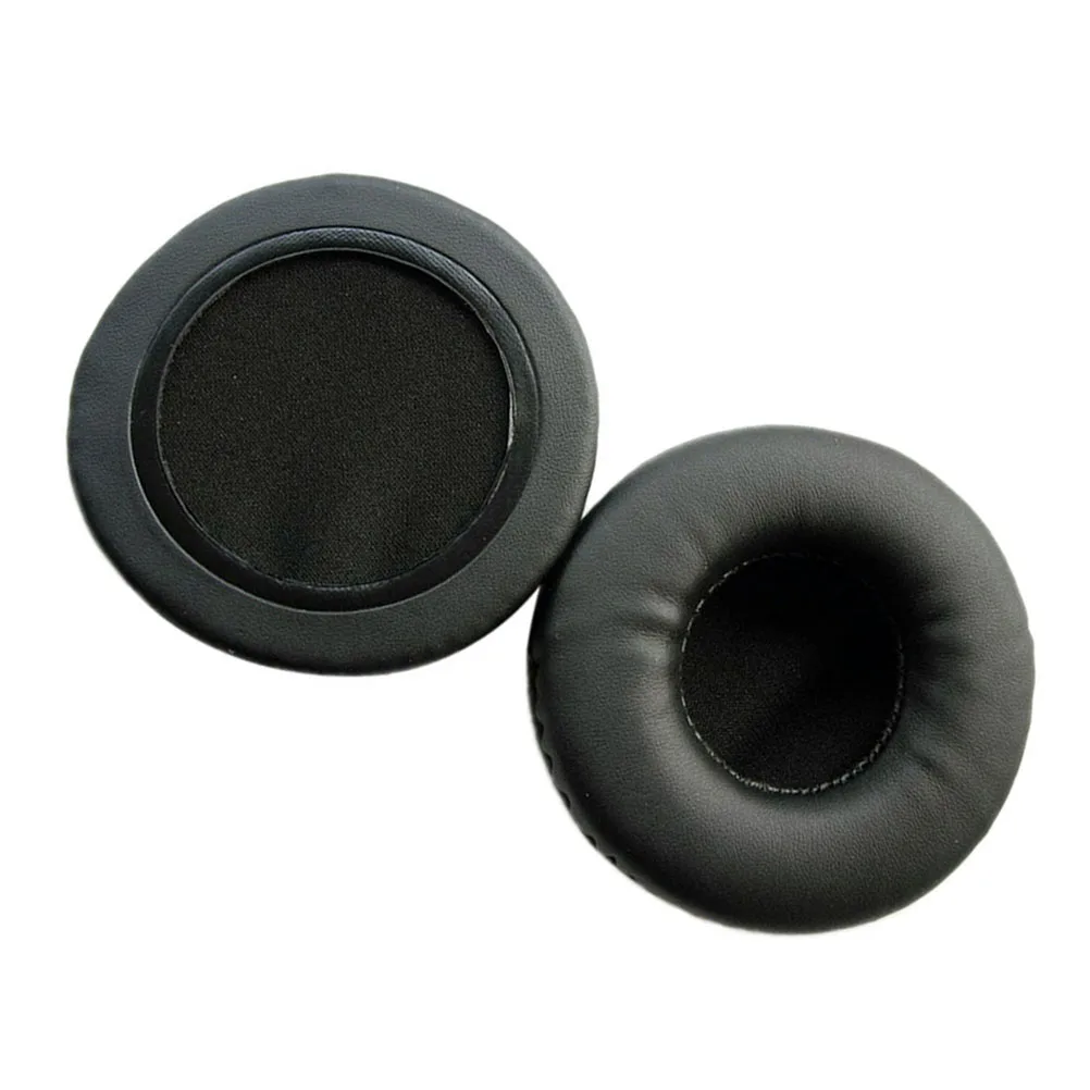 2pcs Round Headphone Earpad Replacement 7.5Cm Ear Cushion High Elasticity Sponge For Noise Reduction Sound Upgrade