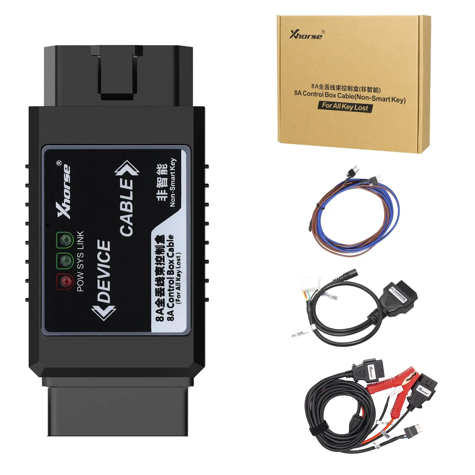 Xhorse Toyota 8A Non-smart Key Adapter for All Key Lost No