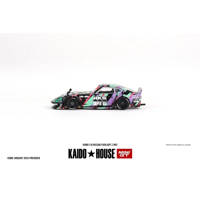 Instock Kaido House MINIGT Fairlady Z HKS KHMG118