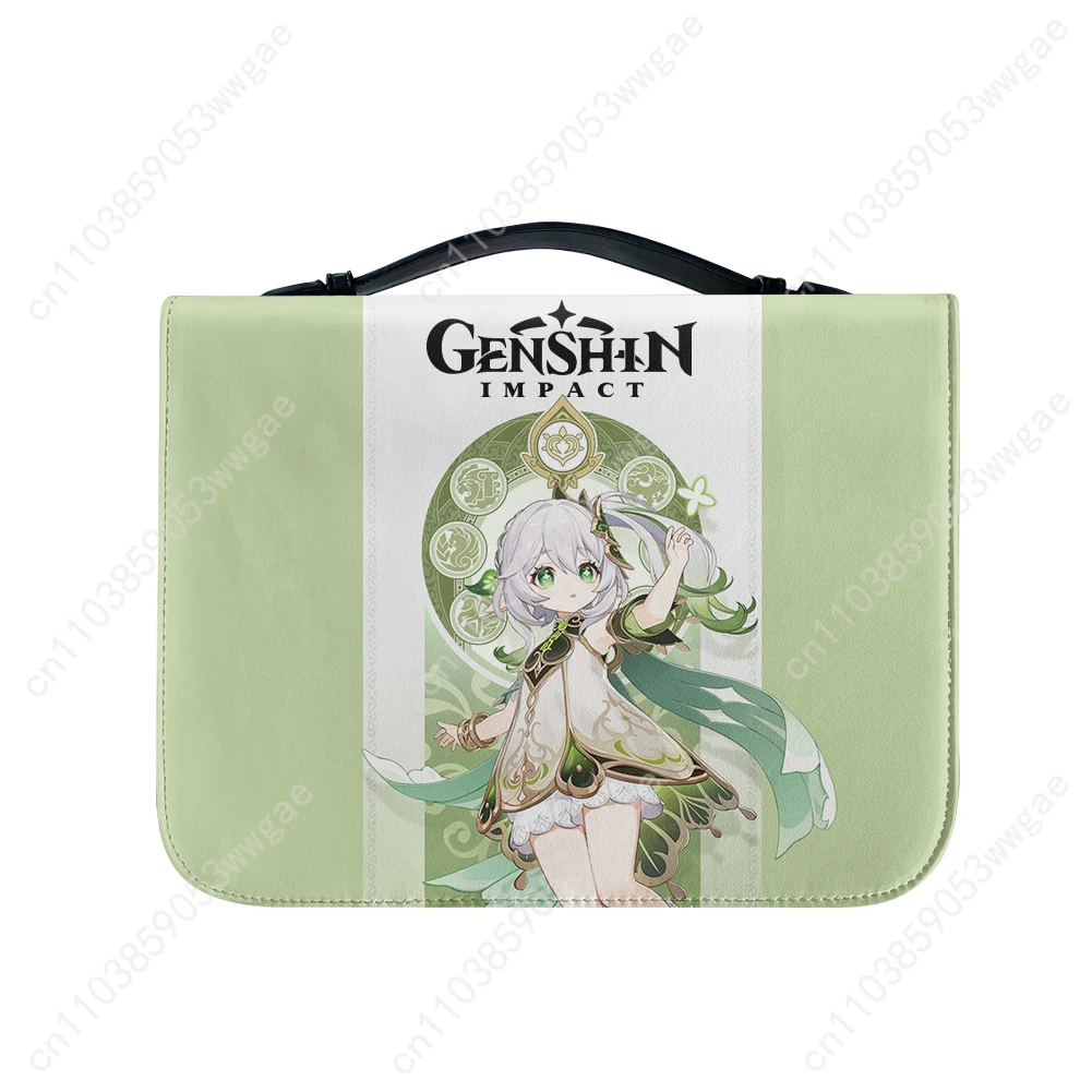 Genshin Nahida Bible Bag Christian Gifts Personalized Covers Bible Pack Waterproof Leather Bag High Quality Pockets Package Case