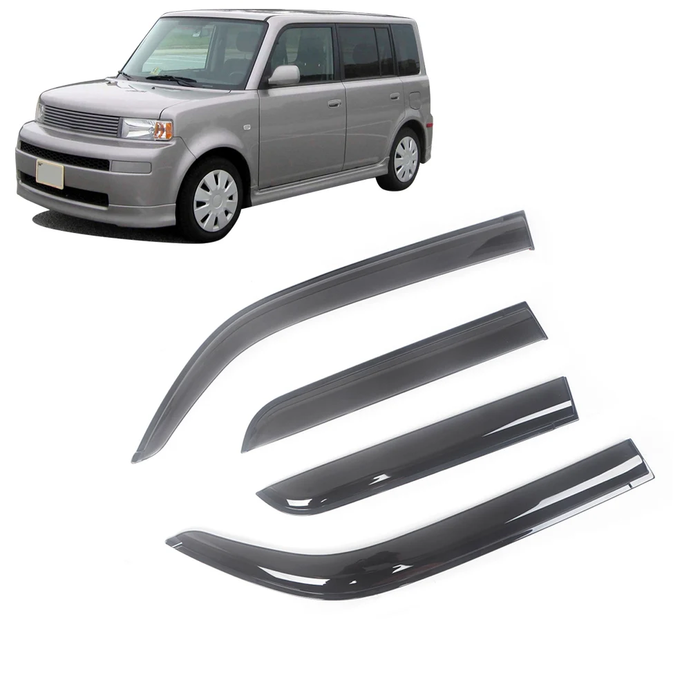 

Для Scion XB 2003-2011 автомобильный боковой оконный козырек от солнца и дождя, козырек, защитная крышка, накладка на рамку, наклейка, аксессуары
