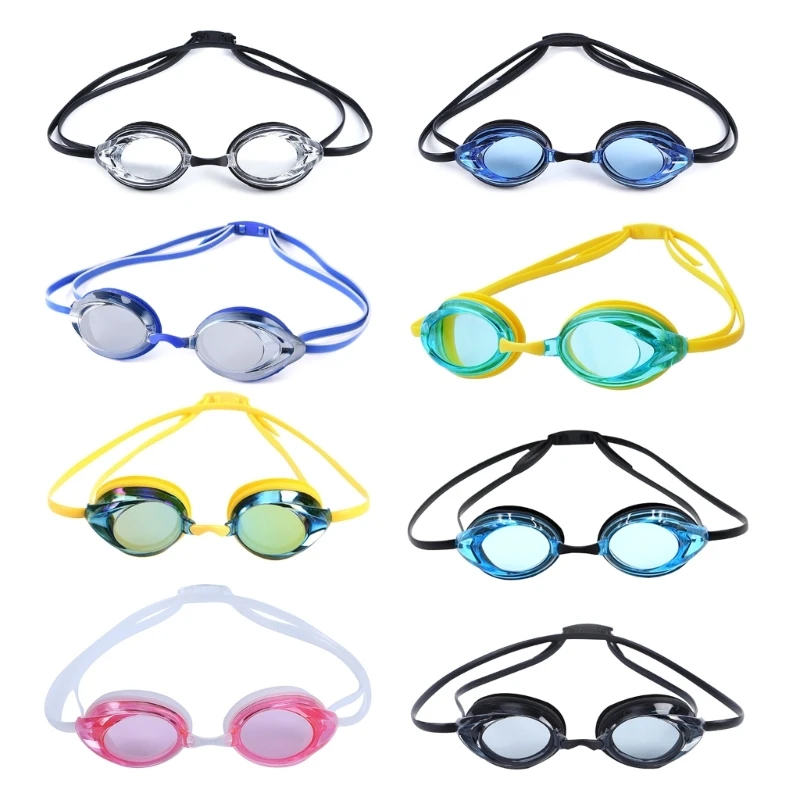 

Professional Water Resistant Swim Goggles, No Leaking Swim Goggles, Wide View Swimming Goggles for Women Men Teens Kids