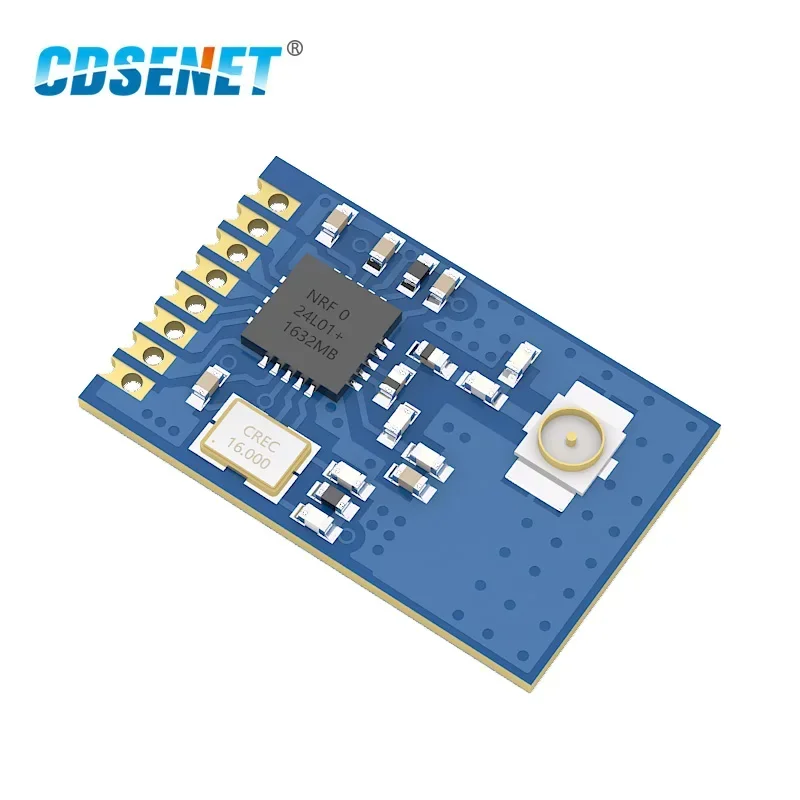 2.4GHz nRF24L01+ PA LNA CDSENET E01-ML01IPX Wireless rf Module 2.4Ghz Transceiver SPI rf Transmitter and Receiver nRF24L01P