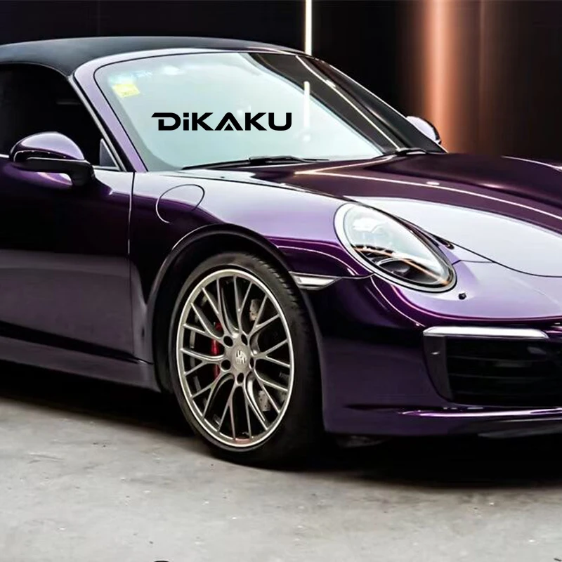 

Premium Paint Metallic Midnight Purple Vinyl Wrap Foil With Air Free Bubble For Vehicle Car Wrapping Decal