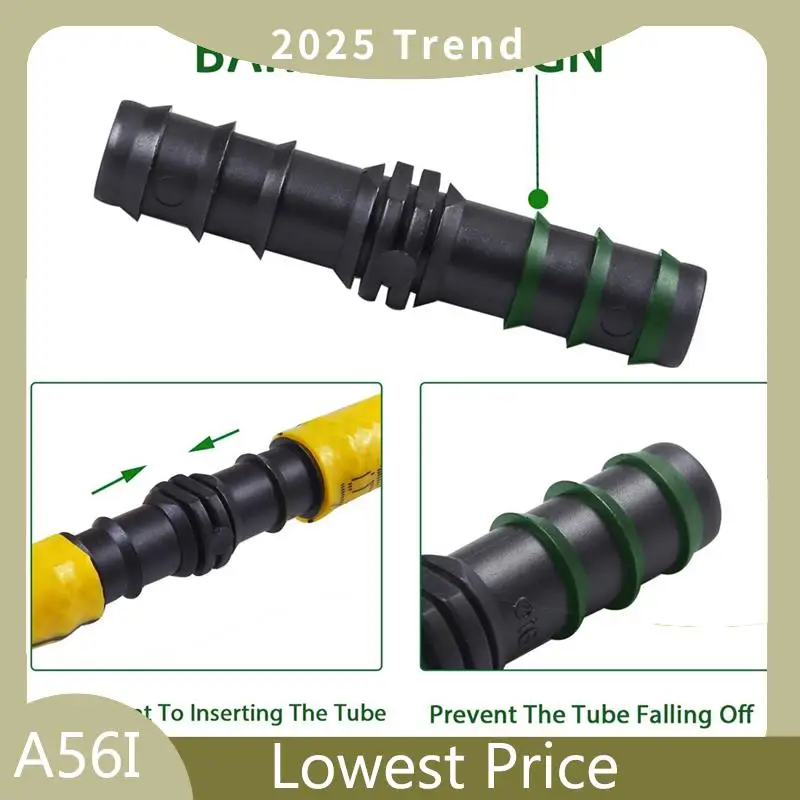 ABDD Drip Irrigation Accessories Kit Drip Irrigation Barb Connector For Drip Irrigation System Garden Watering Kit 40PCS