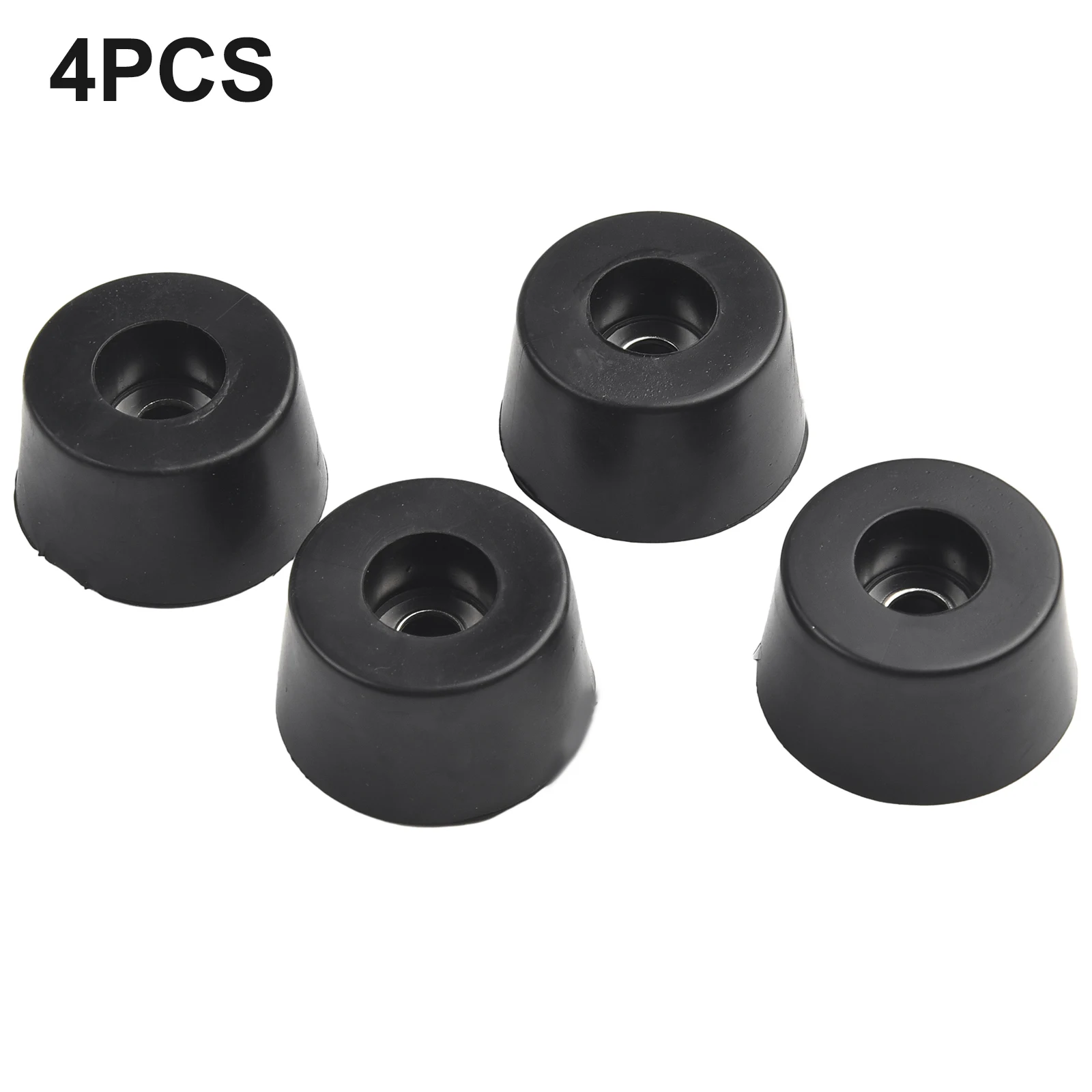 4pcs Audio Amplifier Rubber Foot Pad Speaker Stand 33x19mm Floor Protector For Speaker Machinery Funiture Accessories