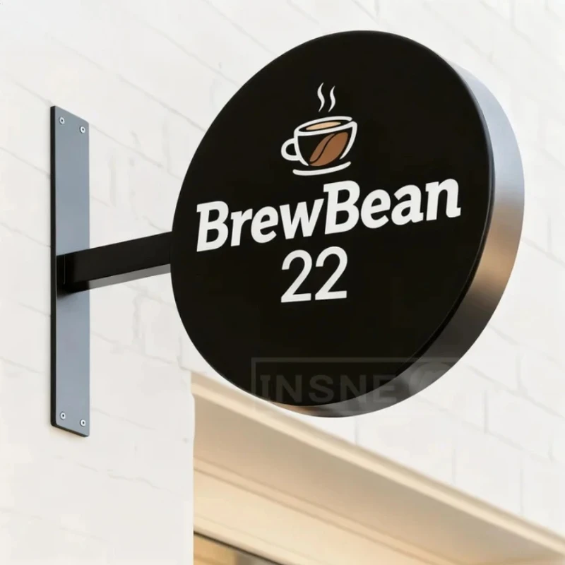 Custom Logo Light Box: Personal Design LED Neon Sign with Metal/Acrylic Material for Home Wall Lighting & Business Advertising