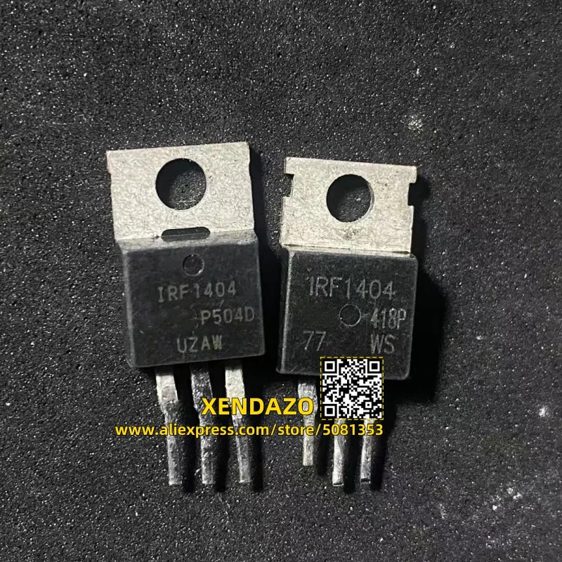 10PCS/LOT IRF1404 IRF1404Z F1404 F1404Z IRF1404PBF 162A 40V TO-220 Power MOSFET