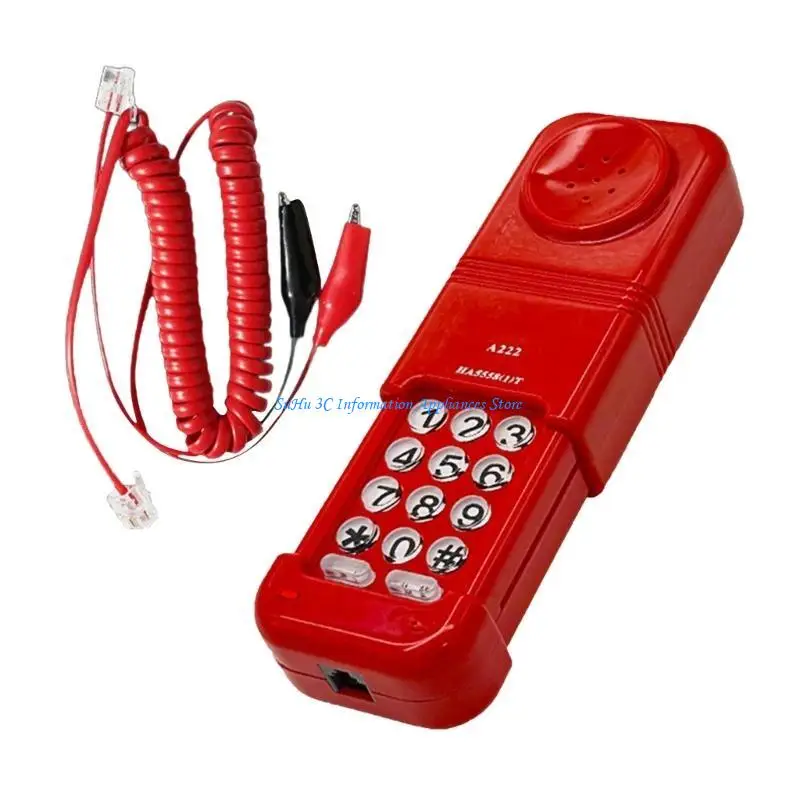 Telephone Landline Corded Telephone with Redial Function for Hotel Guest Room