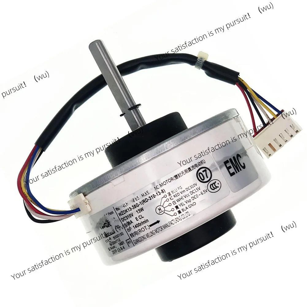 1pc Air Conditioning Motor WZDK13-38G-1(RD-310-13-8) Brushless Fan Motor 13W Variable Frequency Central AirConditioning DC Motor