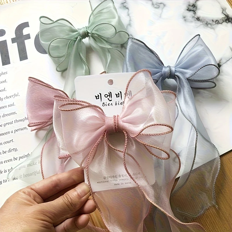 1 PCS Wavy Edge Solid Color Yarn Ribbon Wedding Bouquet Decoration Ribbon Suitable Handmade Flower Arrangement Gift Packaging