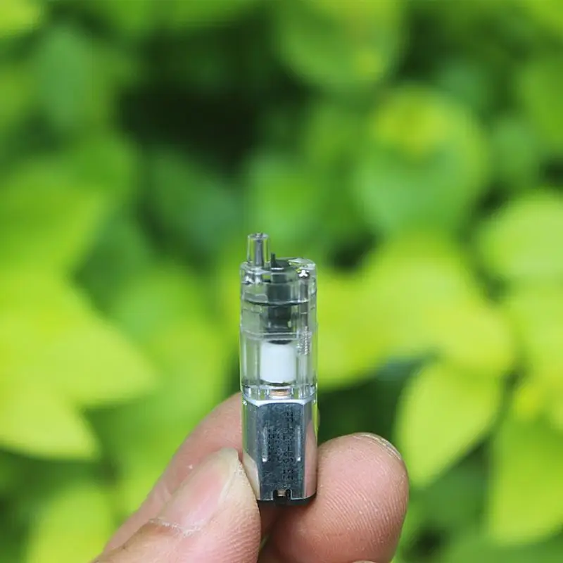 شفافة صغيرة 8 مللي متر M20 مضخة ضغط الأكسجين الهواء تيار مستمر 3 فولت-3.7 فولت 120Kpa لمراقبة مقياس ضغط الدم خزان حوض أسماك #3