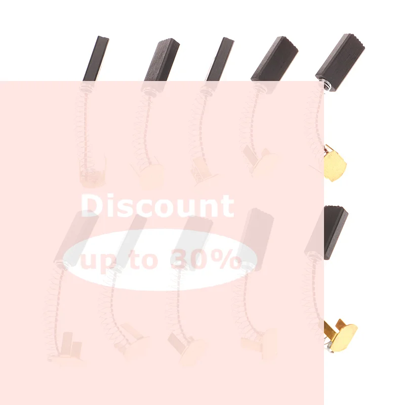[10Pcs 4*8*18mm Motor Carbon Brush Sealing Machine Centrifuge Carbon Brush Electric Tool Accessories Carbon Brush]
