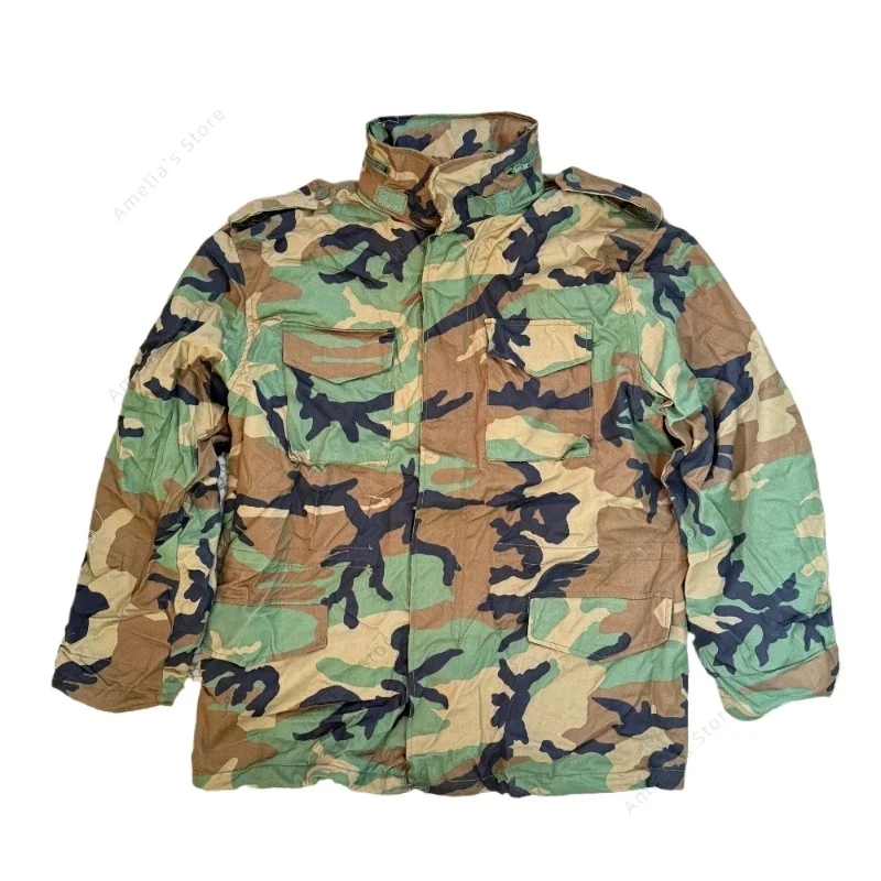 

Men's M65 Camouflage Tactical Jacket Waterproof Windbreaker Autumn/Winter Militar Style Field Coat Outdoor Armyed Field Jacket