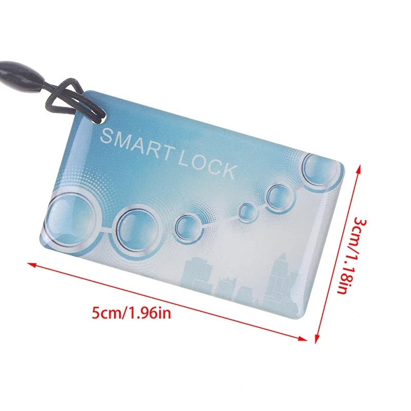 10 Pcs 13.56Mhz IC Card Tuya TTlock BLE Electronic Smart Door Lock Card Digital Smart Fingerprint Locks Unlock Small RFID Card