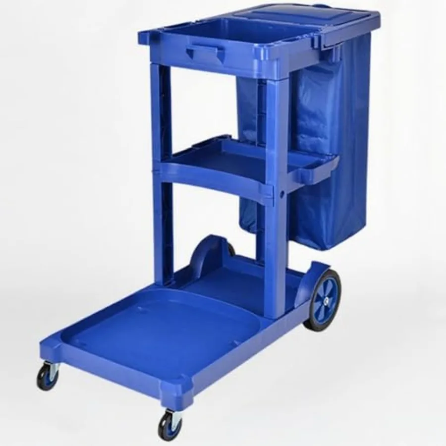 

Heavy-Duty Commercial Cleaning Cart with Wheels Versatile Trolley for Restaurants Hotels and Malls Ideal for Household Oven Cle