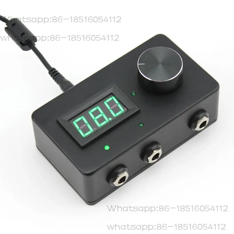 110-220V Vintage Carved Tattoo Power Voltage Regulator, 3.4A High-Power Tattoo Regulator