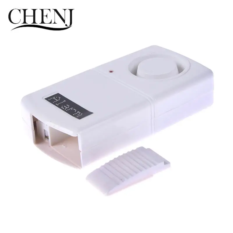 120db Door Window Vibration Shock Glass Break Alarm Siren LED Indicator Home Vibration Alarm Detector Anti-theft Alarm Sensor