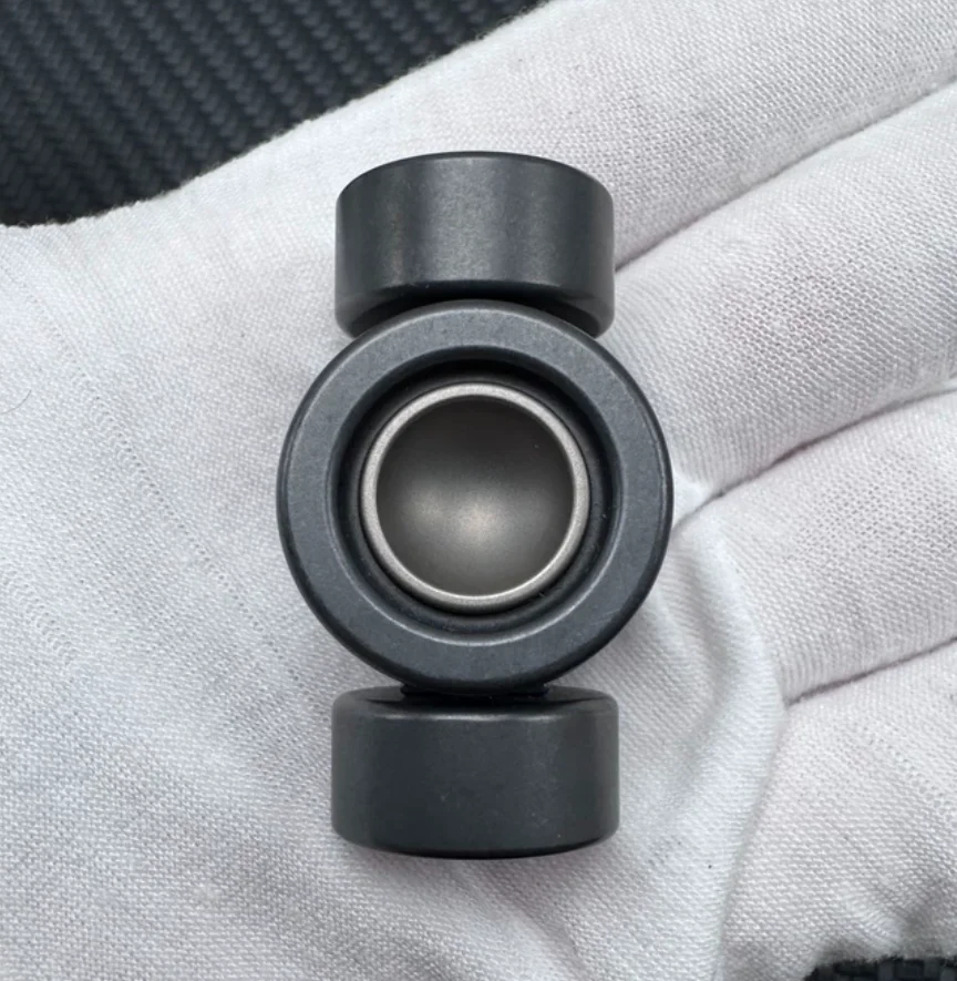Used EDC Lautie Bit00 Zirconium Stress Relief Toy Pocket Toy Haptic Spinner Fingertip Gyroscope Decompression Toys For Adult