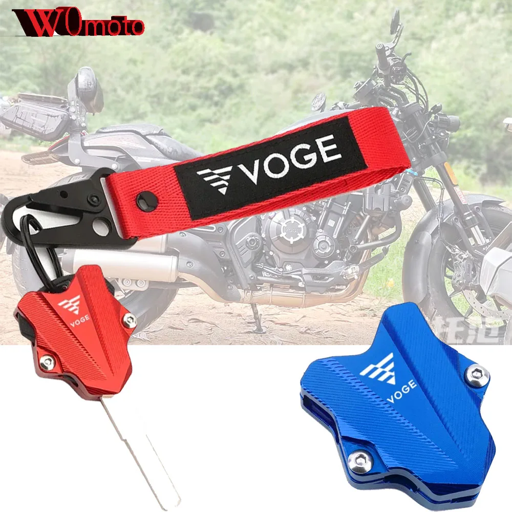 

VOGE Motorcycle Key Case Shell & KeyChain Ring Accessories For VOGE 525R 250RR 300RR 300AC 500AC 650DS 250 300 RR 500 AC