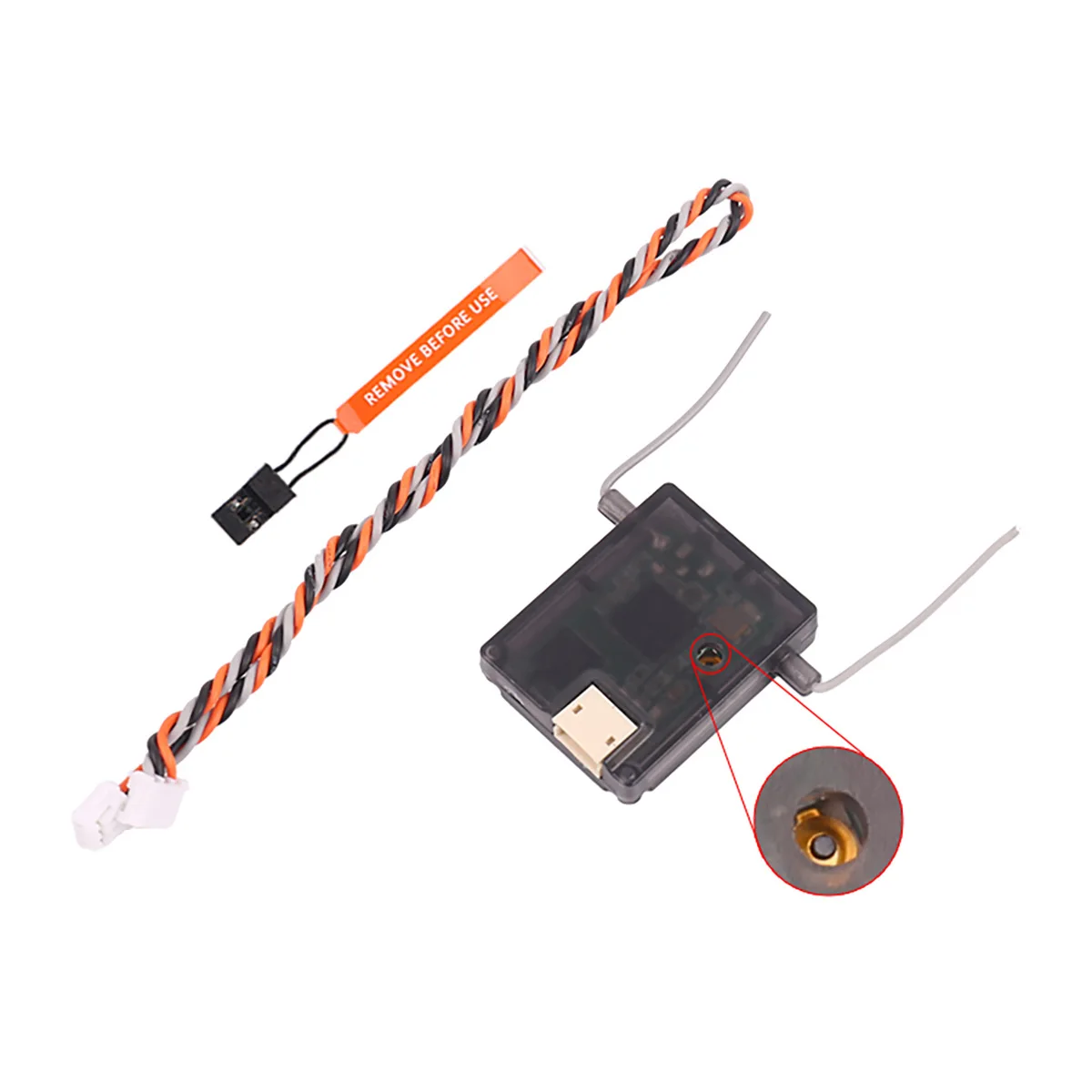 Ultra Miniature DSM2 DSMX RC Drone FPV Spektrum Receiver Flight Control Frequency Matchi For AR6210 AR8000 AR9020