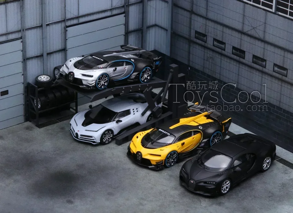 ブガッティ ヴェイロン コレクション ミニ GT1:64MGT 合金車モデル