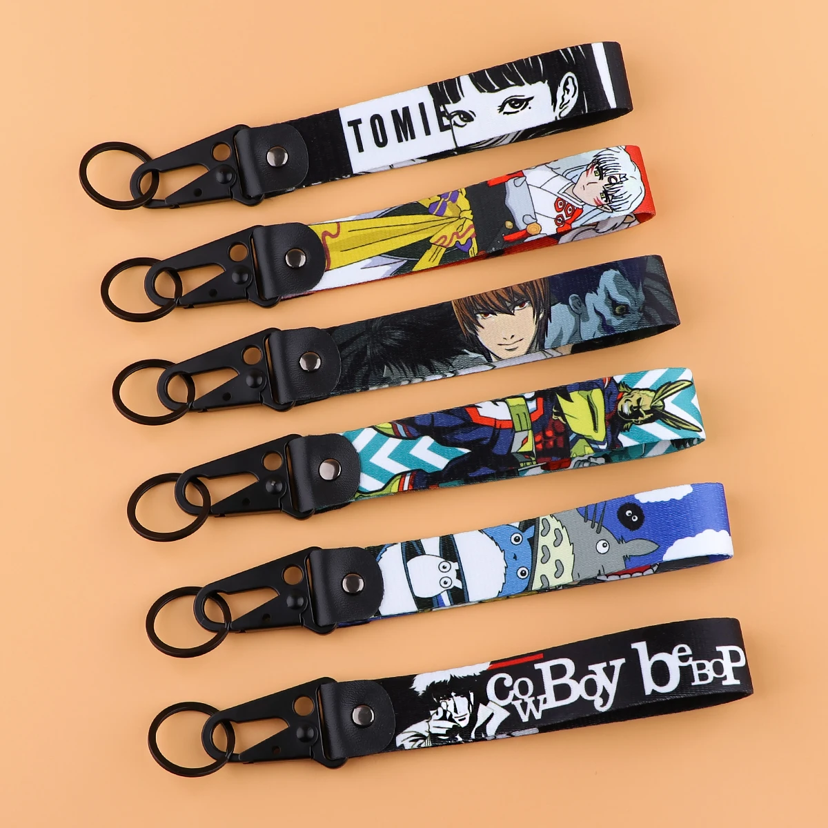 New Design Halloween Style Key Ring Lanyard Tags Key Strap Car Motorcycle Keychain Accessories Fashion Jewelry Chaveiro