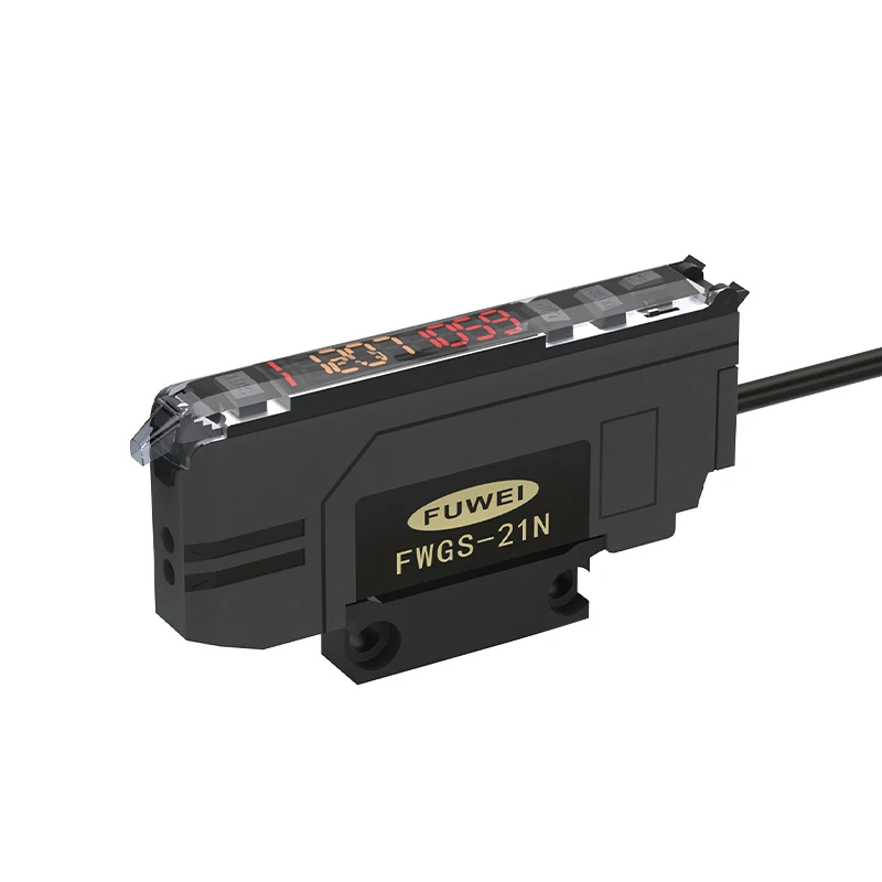 FWGS-21N Detection Distance 5-50mm Photoelectric Switch RGB Digital Mark Color Sensor Anti-Shake Photoelectric Optical Sensor