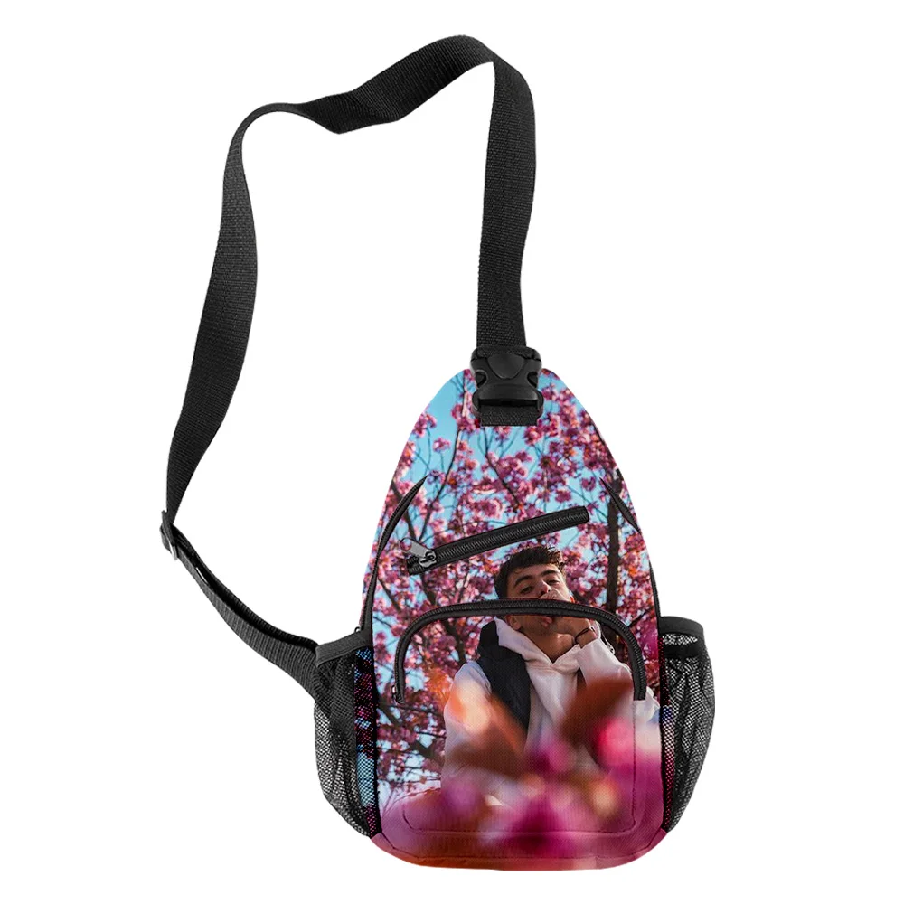 Popular Youthful inoxtag Boys/Girls 3D Print Chest Bags Oxford Waterproof Sports Crossbody Travel Bag Shoulder Bags