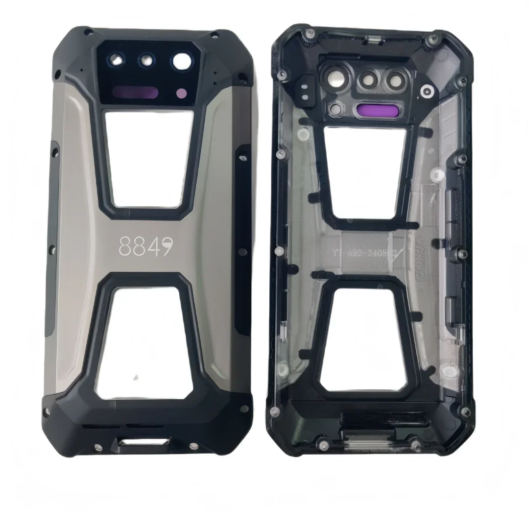 New Original For 8849 Unihertz Tank 2 Pro Cell Phone Protective Back Battery Case Housings Cover With Rear Camera Lens Glass