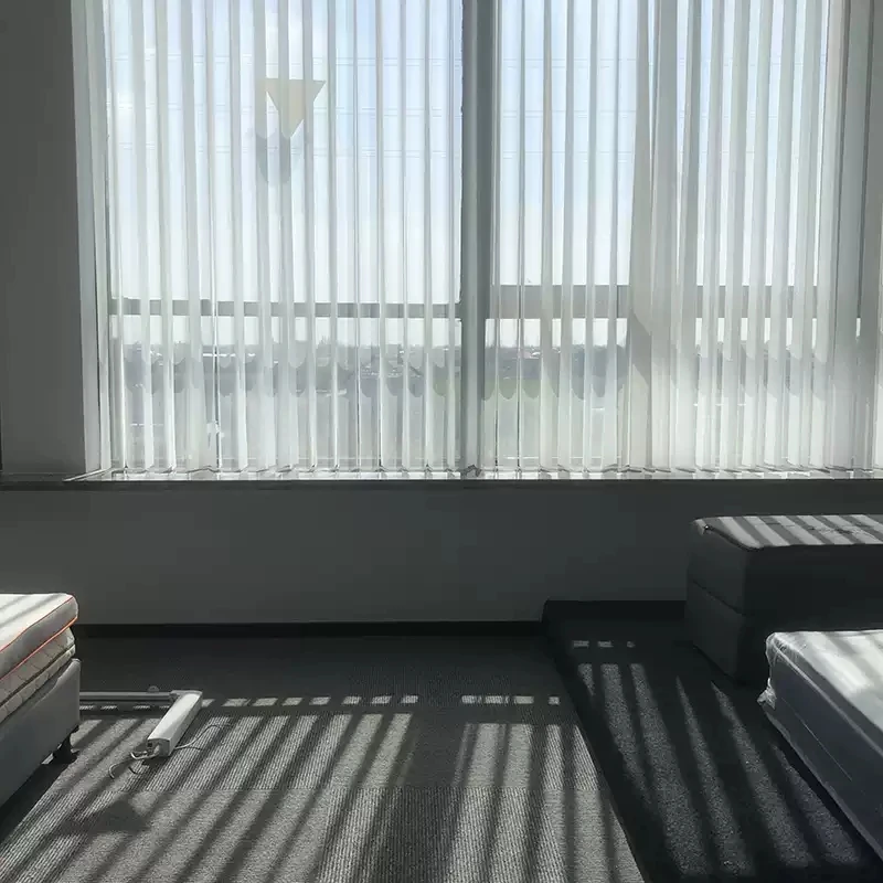 Sisheng High Quality Motorized Vertical Blinds Sheer Curtains Dream Curtain For Living Room Window Hotel Project