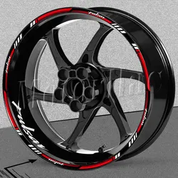 Reflective Motorcycle Wheel Sticker Rim Stripe Decals Accessori For Bajaj Pulsar NS 400 200 180 160 150 135 125 N250 f250 RS200