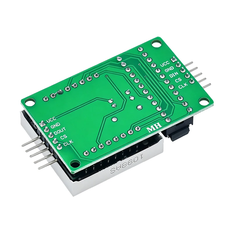 MAX7219 8×8 Dot Matrix LED Display Module 5V Common Cathode With SPI Interface For Arduino Microcontroller Projects