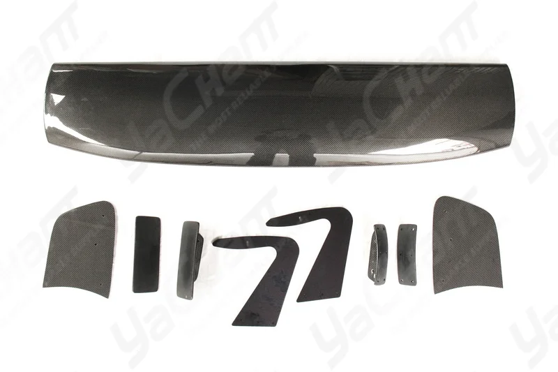 Car-Styling FRP CF Carbon Fiber Universal VLTX Type 7 SWAN NECK Style 1600mm GT Wing Spoiler Fit For EVO7 8 9 GTR35 E36 S2000